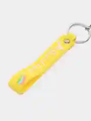 Желтый силиконовый брелок "Кед", 4 вида