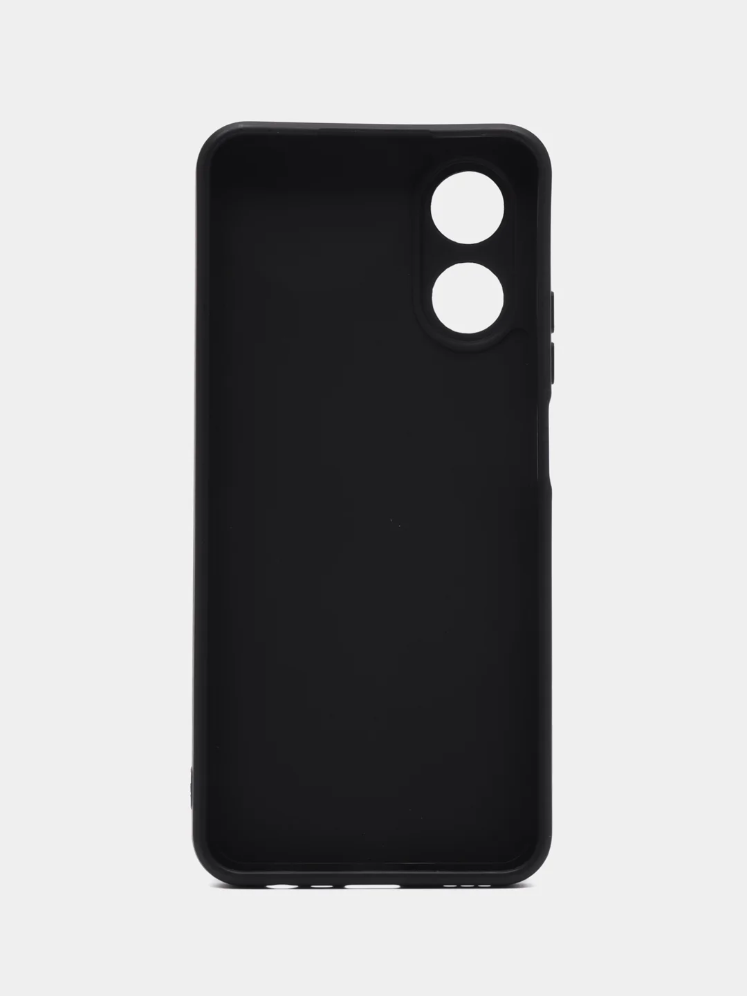 Черный чехол для OPPO A17 / A17K (Оппо А17 / 17К), силиконовый прозрачный