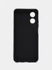 Черный чехол для OPPO A17 / A17K (Оппо А17 / 17К), силиконовый прозрачный