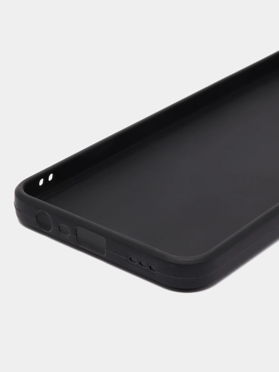 Черный чехол для OPPO A17 / A17K (Оппо А17 / 17К), силиконовый прозрачный