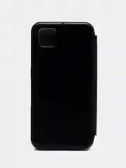 Черный чехол-книжка для Honor 9 s, Huawei Y5P, Хонор 9 s,  экокожа