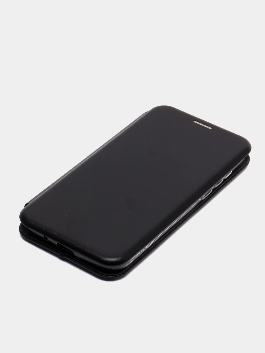 Черный чехол-книжка для Honor 9 s, Huawei Y5P, Хонор 9 s,  экокожа