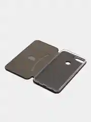 Черный чехол-книжка для Huawei Y 7 2018, Y 7 Prime 2018, Nova 2 Lite, Y 7 Pro 2018, Honor 7 C Pro
