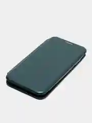 Зеленый чехол-книжка для Honor 9 s, Huawei Y5P, Хонор 9 s,  экокожа