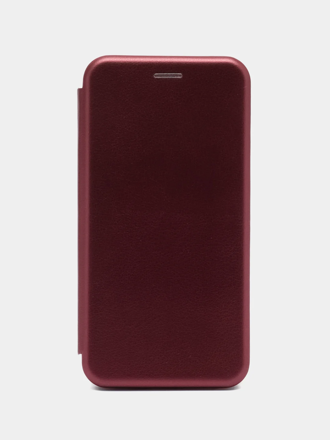 Бордовый чехол-книжка для iPhone 11 Pro Max, 11 Про Макс, экокожа
