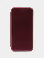 Бордовый чехол-книжка для iPhone 11 Pro Max, 11 Про Макс, экокожа