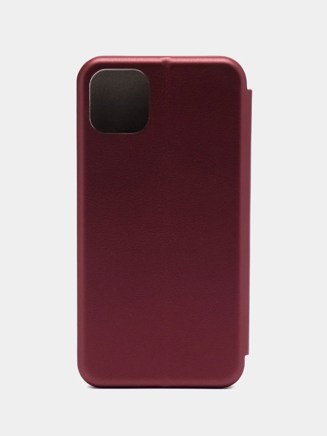 Бордовый чехол-книжка для iPhone 11 Pro Max, 11 Про Макс, экокожа