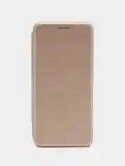 Золотой чехол-книжка для Samsung Galaxy A21s, A 21s, экокожа, Самсунг А21с