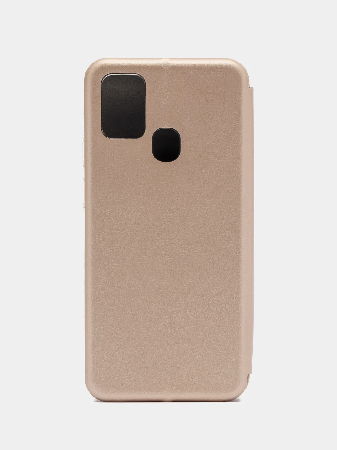 Золотой чехол-книжка для Samsung Galaxy A21s, A 21s, экокожа, Самсунг А21с