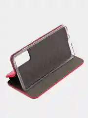 Красный чехол-книжка для Samsung Galaxy S20FE, S 20FE, S 20 FE, экокожа