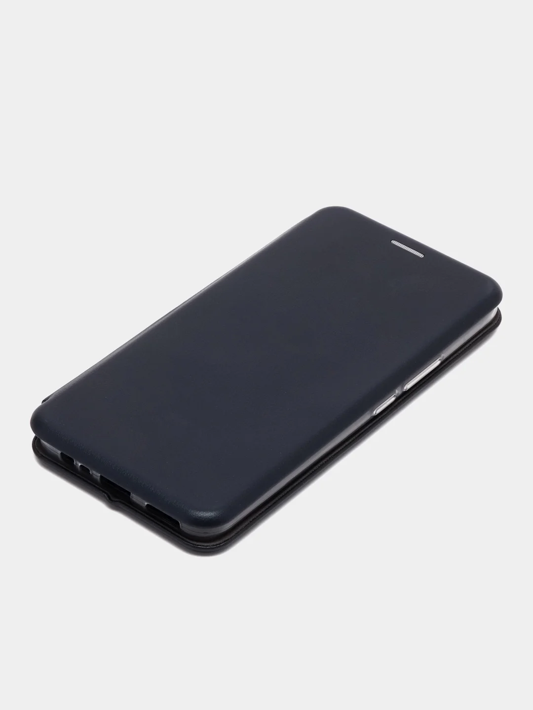 Темно-синий чехол-книжка для Realme 8 (Реалми 8)
