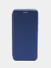 Синий чехол-книжка для Samsung Galaxy A21s, A 21s, экокожа, Самсунг А21с