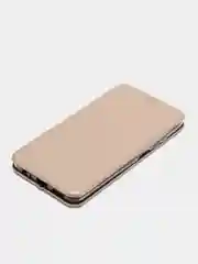 Золотой чехол-книжка для Xiaomi Redmi Note 10 / Note10 / Сяоми редми ноте 10