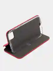 Красный чехол-книжка для Honor 9 s, Huawei Y5P, Хонор 9 s,  экокожа