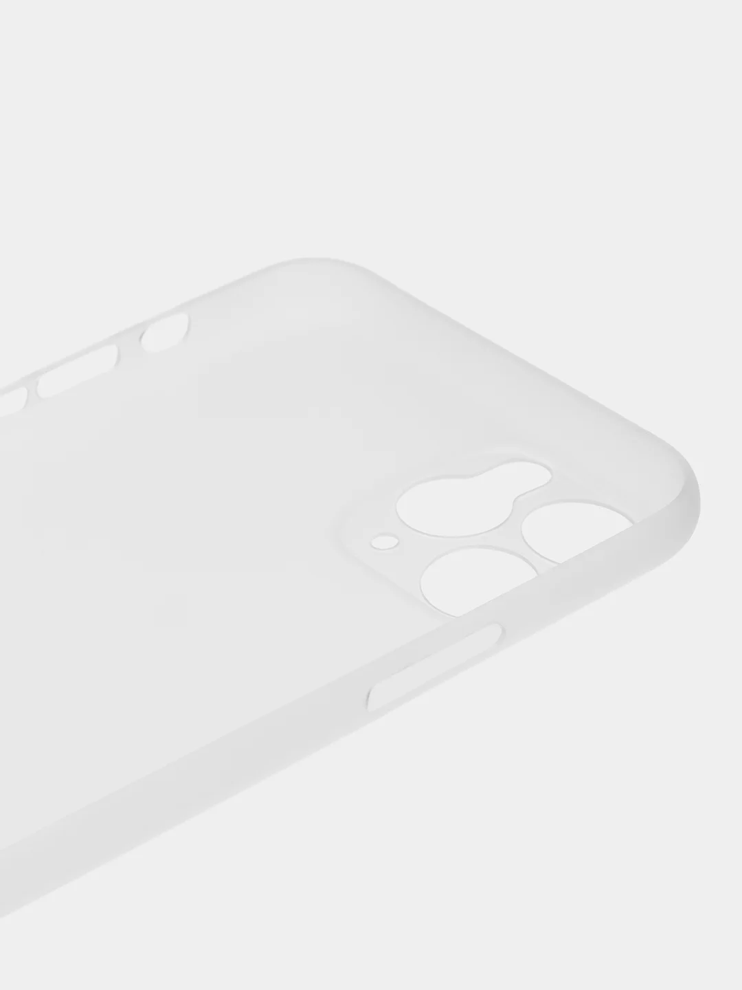Белый чехол на iPhone 6, 6S, 7, 8, SE 2020, 7 Plus, 8 Plus, X, XS, XS Max, XR, 11, 11 Pro, 11 Pro Max, 12