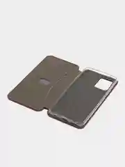 Бордовый чехол-книжка для Realme 8 (Реалми 8)