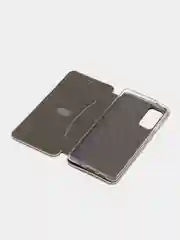 Бордовый чехол-книжка для Samsung Galaxy S20FE, S 20FE, S 20 FE, экокожа