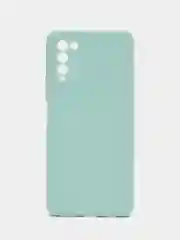 Мятный силиконовый чехол на Honor 10X Lite ( Хонор 10Х Лайт) защита камеры