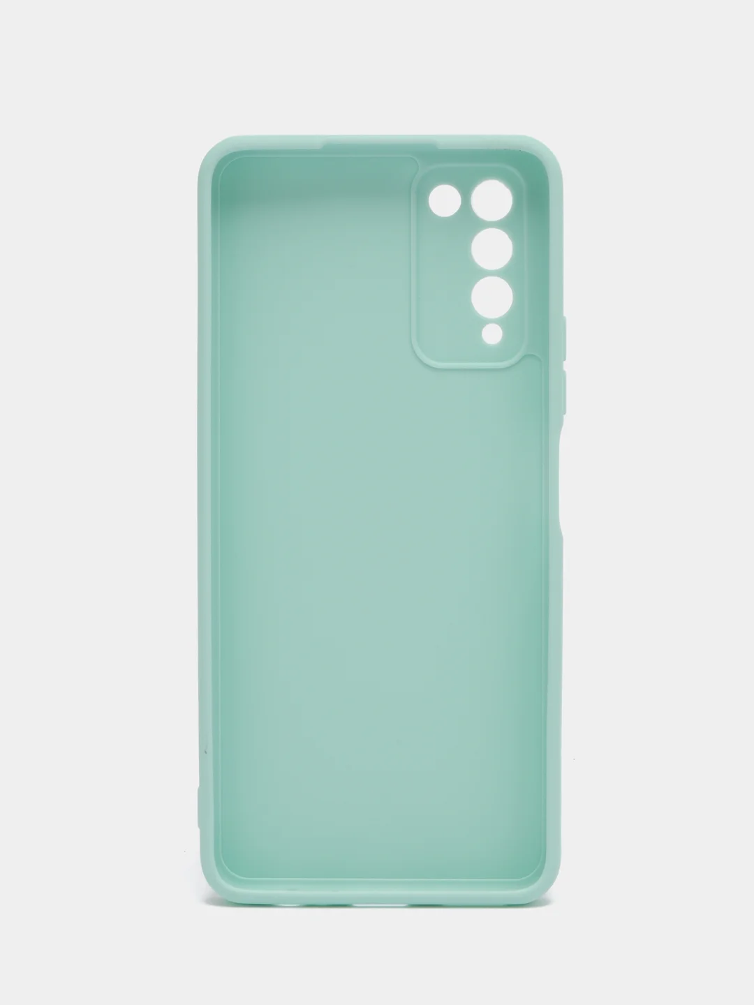 Мятный силиконовый чехол на Honor 10X Lite ( Хонор 10Х Лайт) защита камеры
