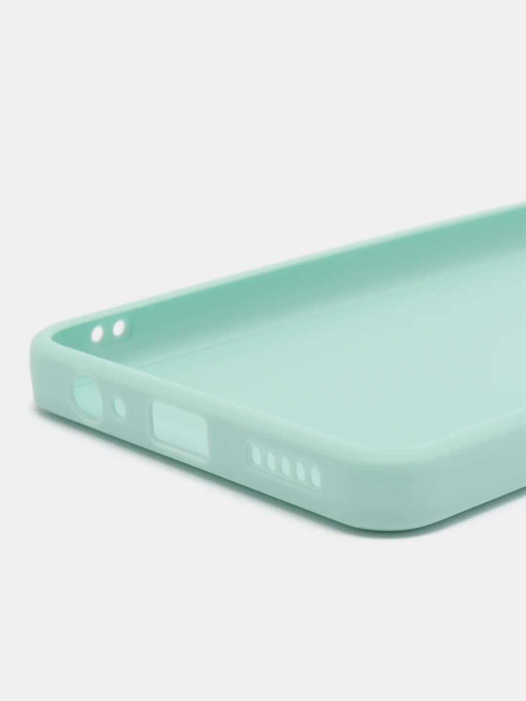 Мятный силиконовый чехол на Honor 10X Lite ( Хонор 10Х Лайт) защита камеры