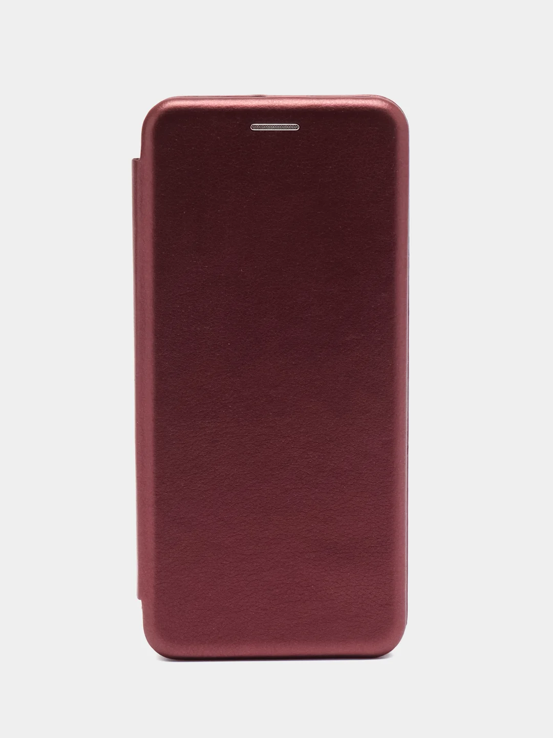 Бордовый чехол-книжка для Samsung Galaxy S10 Plus, S 10 Plus, s10+ экокожа (Самсунг С10 плюс)