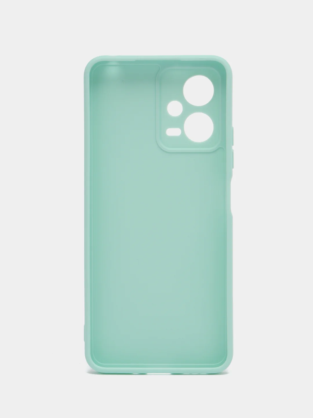 Мятный чехол для Poco X5 5G (Поко Х5), X5 Pro (Поко Х5 Про), силиконовый, прозрачный
