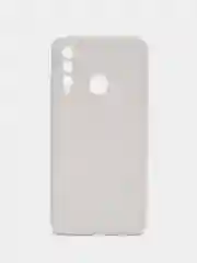 Белый силиконовый чехол для Huawei Honor 10i/Honor 20E (Хонор 10ай / Хонор 20Е), прозрачный