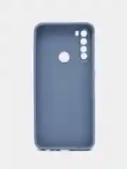 Синий меланж силиконовый чехол для Xiaomi Redmi Note 8T (Сяоми Редми Нот 8Т)