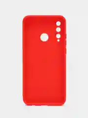 Красный силиконовый чехол для Huawei Honor 10i/Honor 20E (Хонор 10ай / Хонор 20Е), прозрачный
