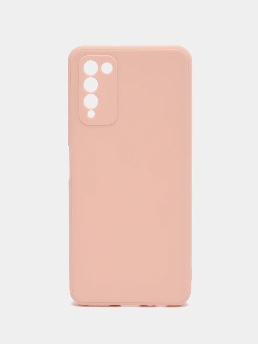 Пудровый силиконовый чехол на Honor 10X Lite ( Хонор 10Х Лайт) защита камеры