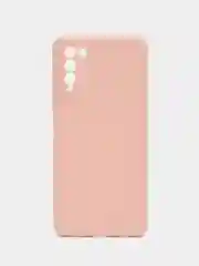 Пудровый силиконовый чехол на Honor 10X Lite ( Хонор 10Х Лайт) защита камеры