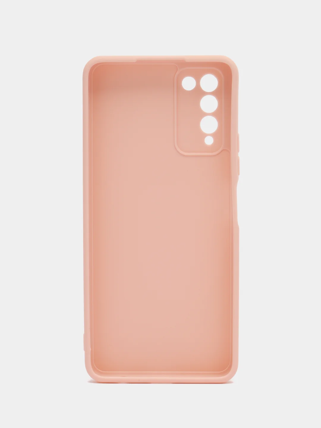 Пудровый силиконовый чехол на Honor 10X Lite ( Хонор 10Х Лайт) защита камеры
