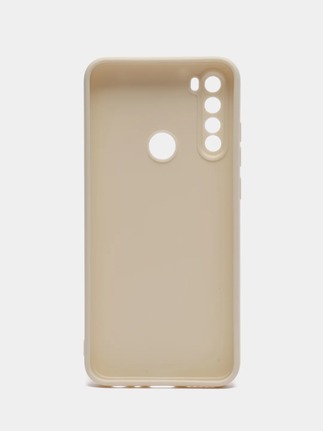 Молочный силиконовый чехол для Xiaomi Redmi Note 8T (Сяоми Редми Нот 8Т)
