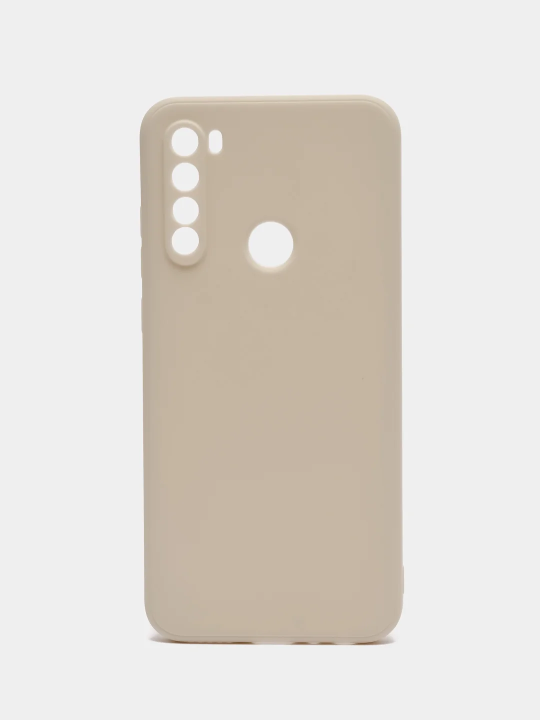 Молочный силиконовый чехол для Xiaomi Redmi Note 8T (Сяоми Редми Нот 8Т)