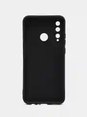 Черный силиконовый чехол для Huawei Honor 10i/Honor 20E (Хонор 10ай / Хонор 20Е), прозрачный