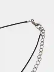 Серебряный чокер-ожерелье из бисера, цепочка женская