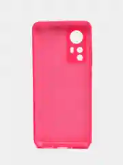 Фуксия чехол силиконовый Xiaomi 12, 12S, 12X, Сяоми 12, 12С, 12Х