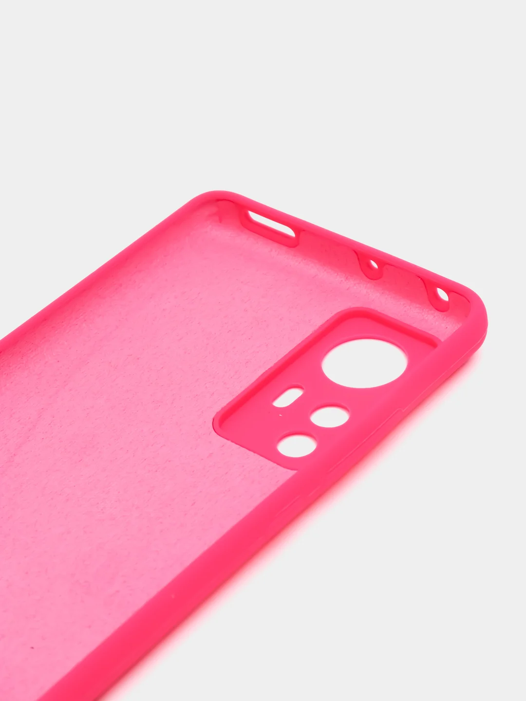 Фуксия чехол силиконовый Xiaomi 12, 12S, 12X, Сяоми 12, 12С, 12Х