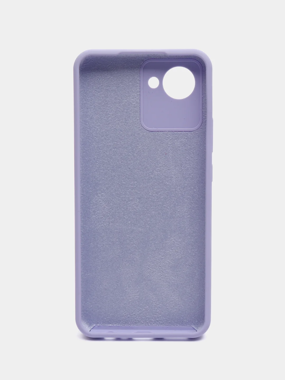 Сиреневый чехол Silicone Cover для Realme C30 C30s Narzo 50i Prime Реалми С30 С30С Нарзо силиконовый