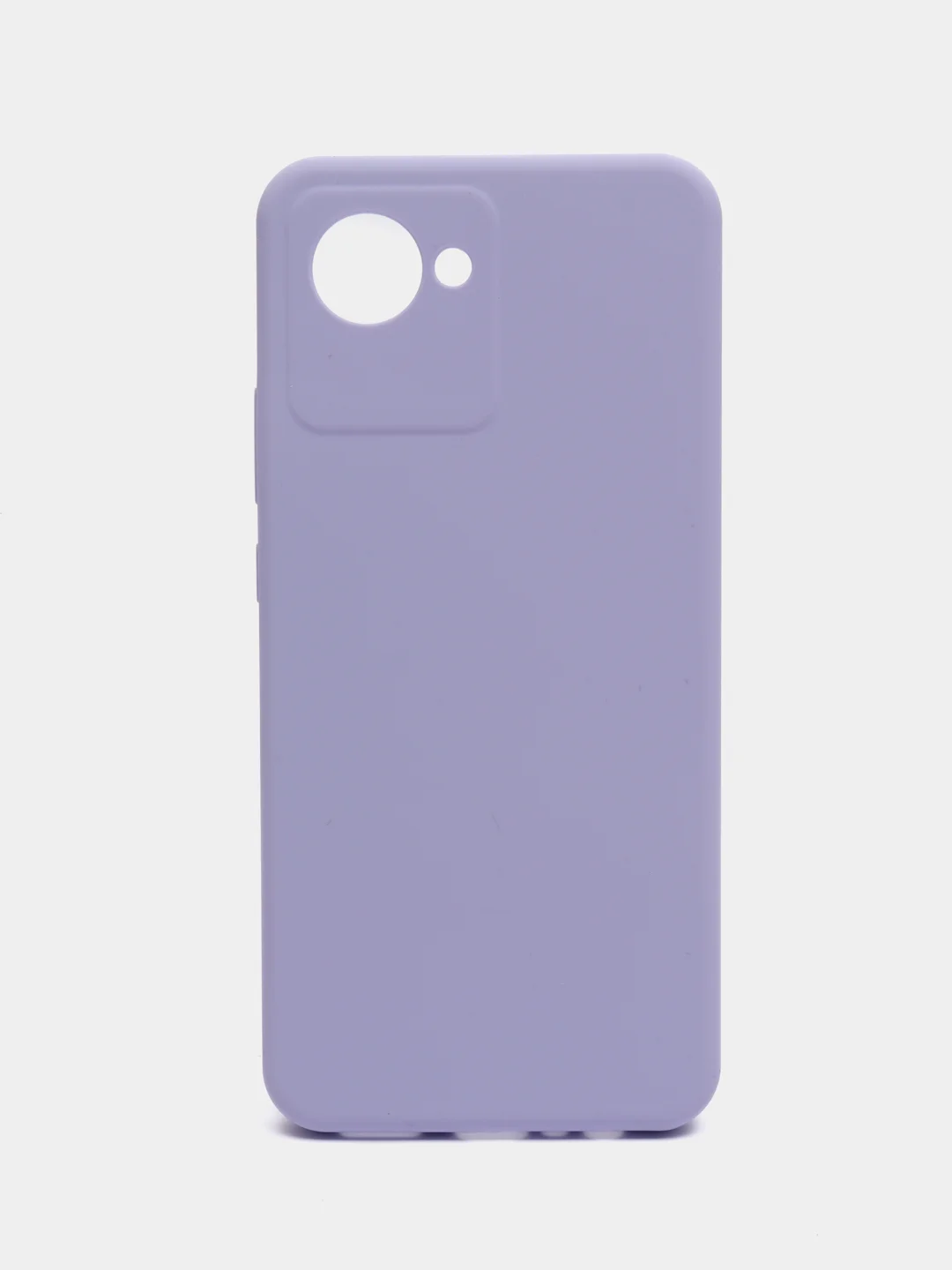 Сиреневый чехол Silicone Cover для Realme C30 C30s Narzo 50i Prime Реалми С30 С30С Нарзо силиконовый