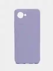 Сиреневый чехол Silicone Cover для Realme C30 C30s Narzo 50i Prime Реалми С30 С30С Нарзо силиконовый
