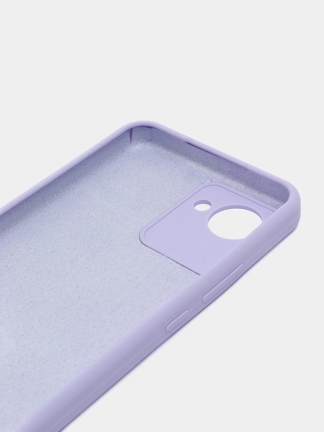 Сиреневый чехол Silicone Cover для Realme C30 C30s Narzo 50i Prime Реалми С30 С30С Нарзо силиконовый
