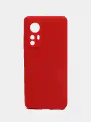 Красный чехол силиконовый Xiaomi 12, 12S, 12X, Сяоми 12, 12С, 12Х