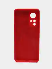 Красный чехол силиконовый Xiaomi 12, 12S, 12X, Сяоми 12, 12С, 12Х