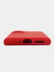 Красный чехол силиконовый Xiaomi 12, 12S, 12X, Сяоми 12, 12С, 12Х