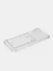 Противоударный прозрачный чехол на Samsung Galaxy A51, с карманом для карт