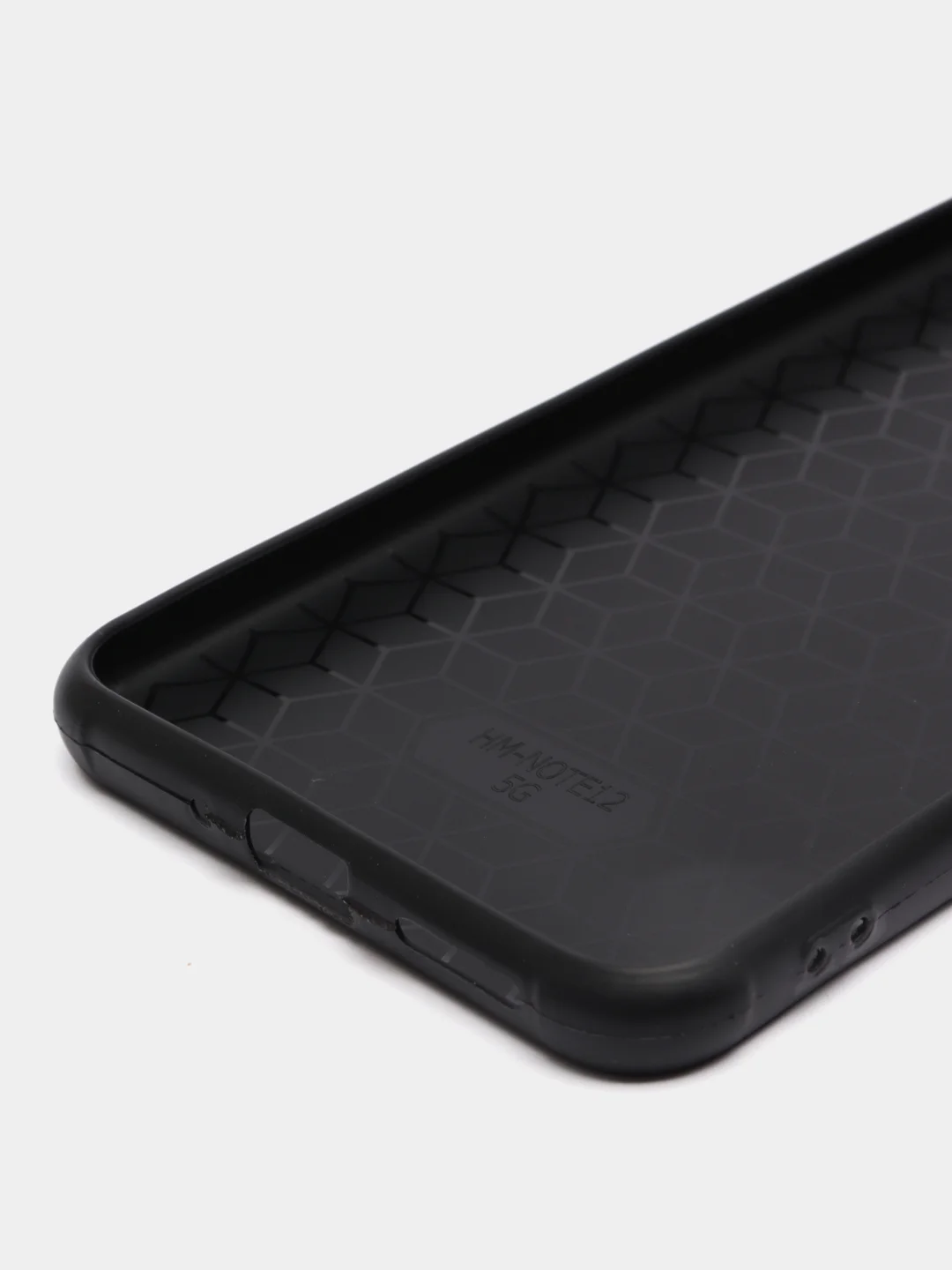 Черный чехол Xiaomi Redmi Note 12 5G (Сяоми Редми Нот 12 5G), силиконовый, под кожу