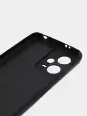 Черный чехол Xiaomi Redmi Note 12 5G (Сяоми Редми Нот 12 5G), силиконовый, под кожу