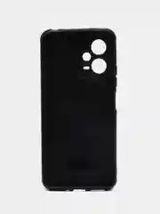 Черный чехол Xiaomi Redmi Note 12 5G (Сяоми Редми Нот 12 5G), силиконовый, под кожу