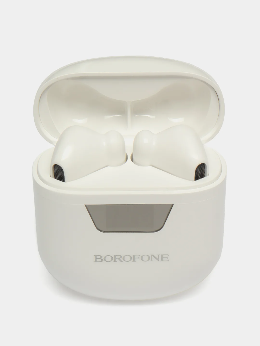 Белый беспроводные вакуумные bluetooth-наушники с микрофоном Borofone BW05